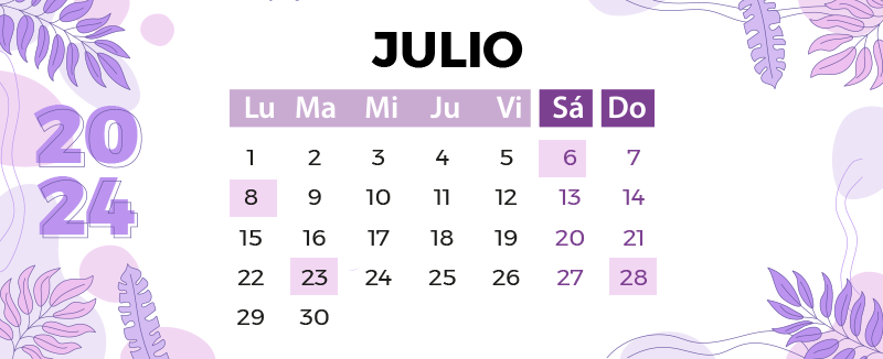 Efemérides Calendario